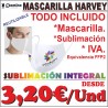 Mascarilla Sublimada Harvey