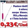 Bolígrafo puntero Sagurwhite