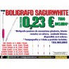 Bolígrafo puntero Sagurwhite
