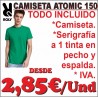 Camiseta roly atomic 150 serigrafiada