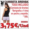 Camiseta de Tirantes Roly Brenda 6535 serigrafiada