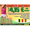 Camiseta Cuello en V Roly Martinica 6626