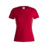 camiseta keya 150 entallada mujer y serigrafiada económica