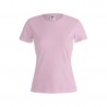 camiseta keya 150 entallada mujer y serigrafiada económica