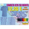 camiseta promocional económica para niños
