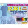 camiseta económica serigrafiada, todo incluido, desde 2,36€/Und