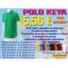 polo keya económico, incluye serigrafia o bordado